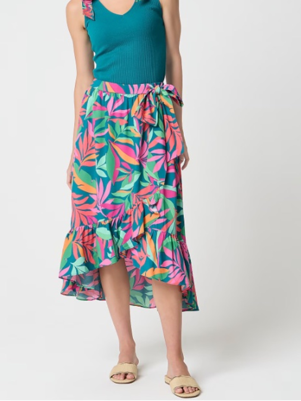 NWT J Crew MIDI Wrap Skirt